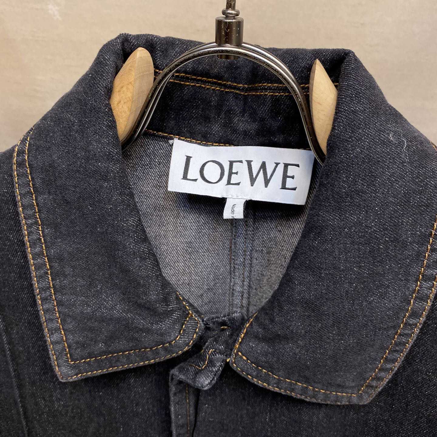 Loewe Workwear Jacket In Denim - DesignerGu