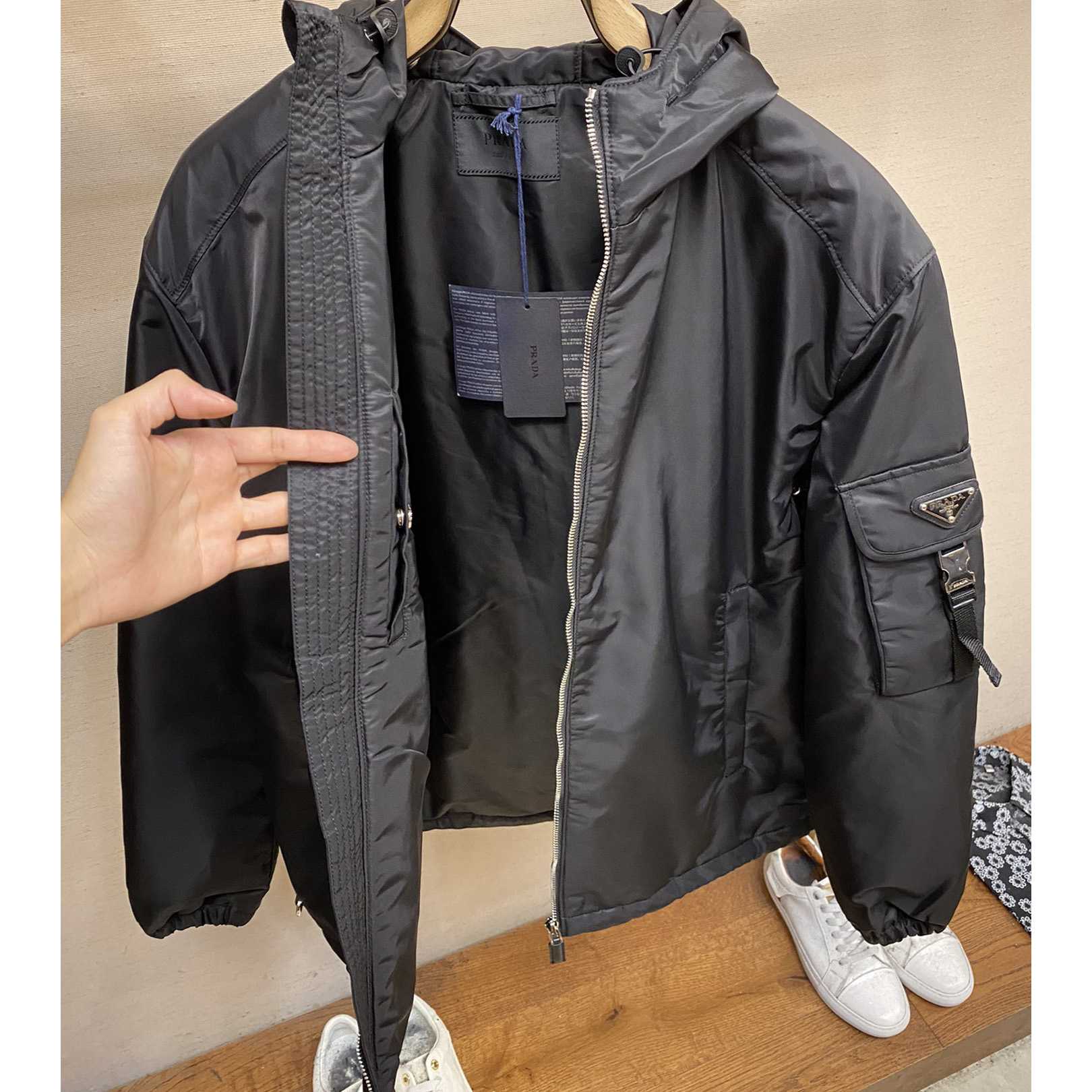 Prada Re-Nylon Blouson Jacket - DesignerGu