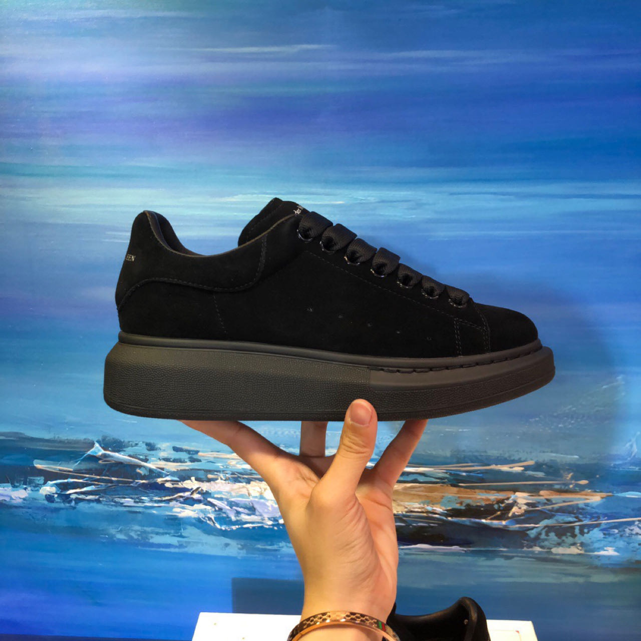 Alexander Mqueen Oversized Sneakers - DesignerGu