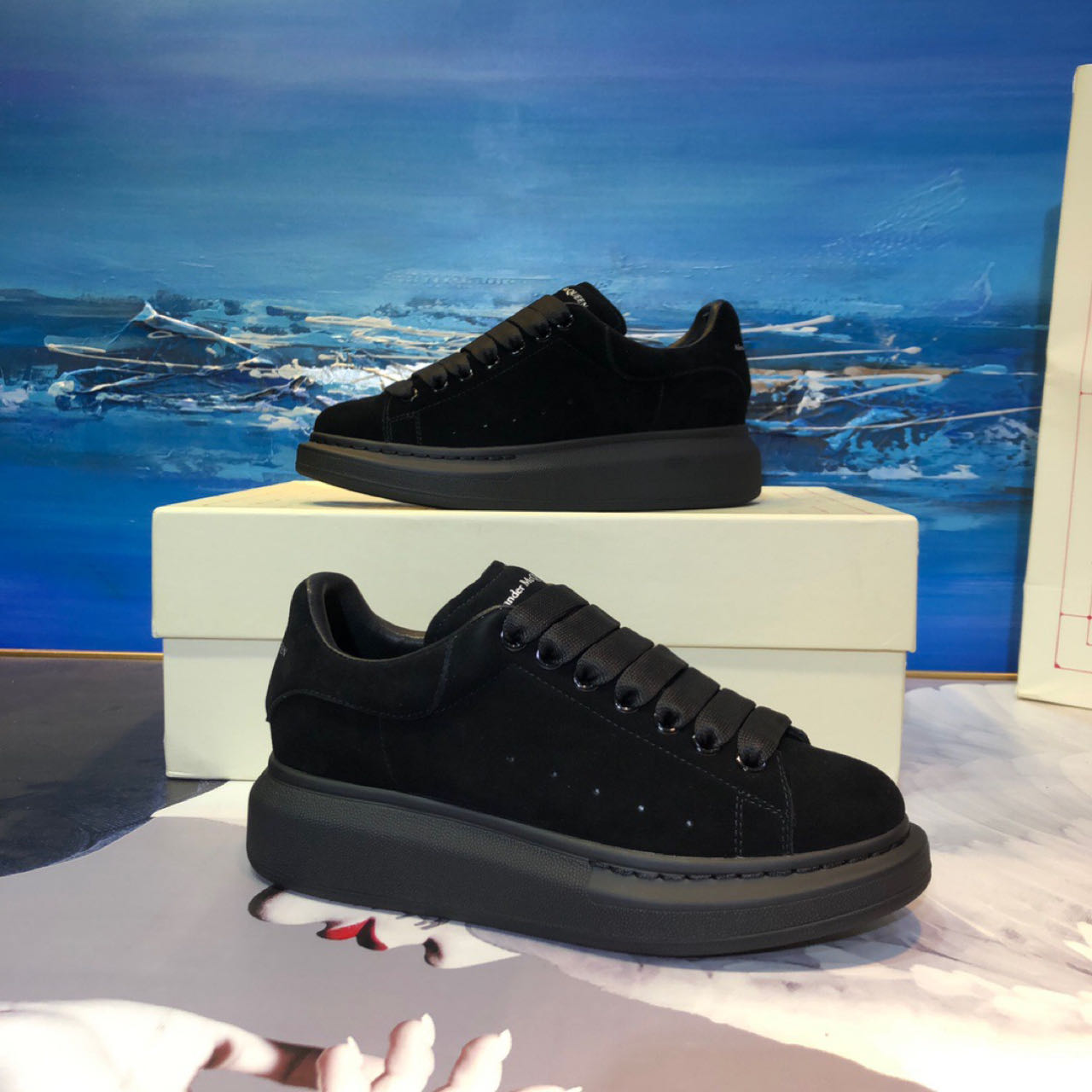 Alexander Mqueen Oversized Sneakers - DesignerGu