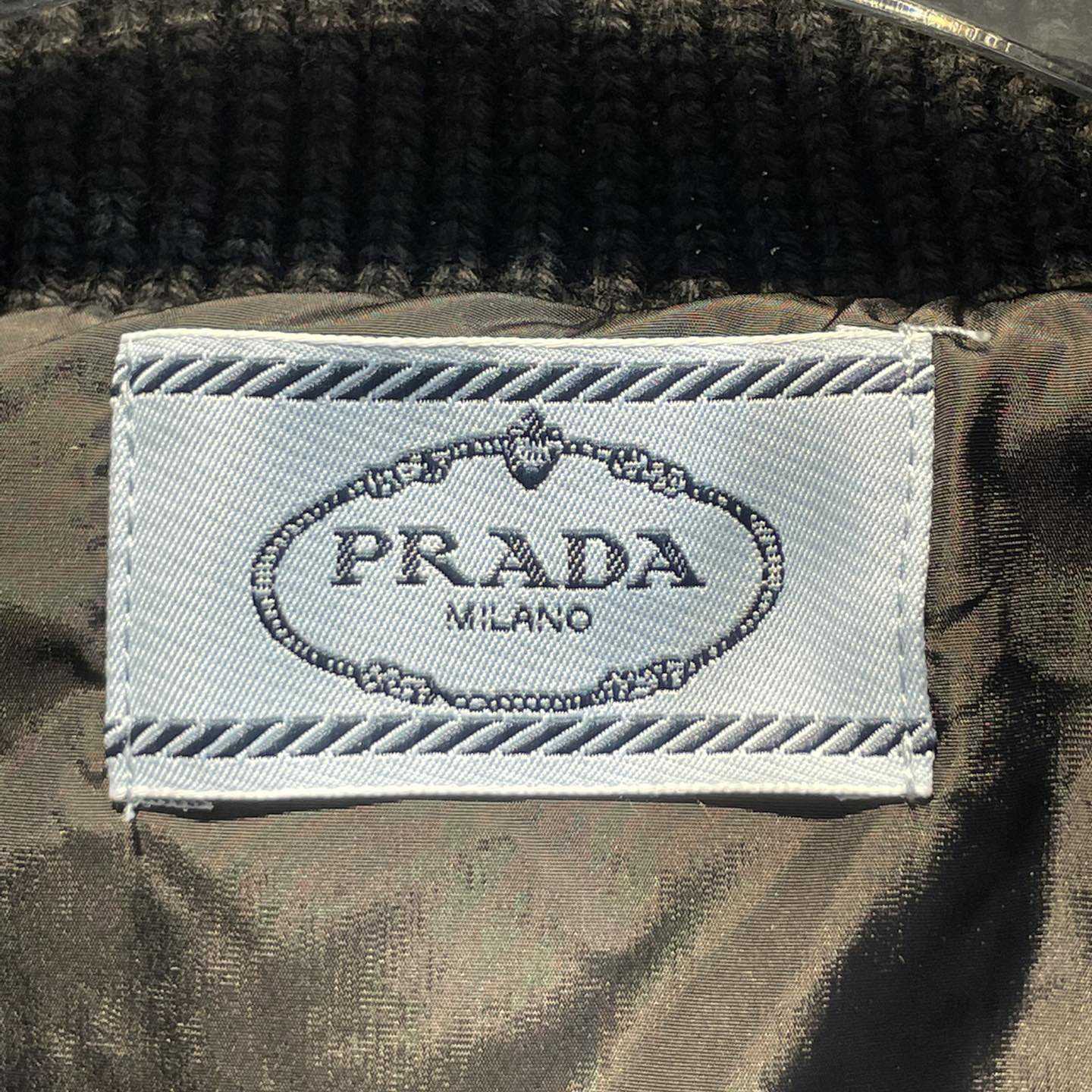 Prada Quilted Re-Nylon And Cashmere Jacket - DesignerGu