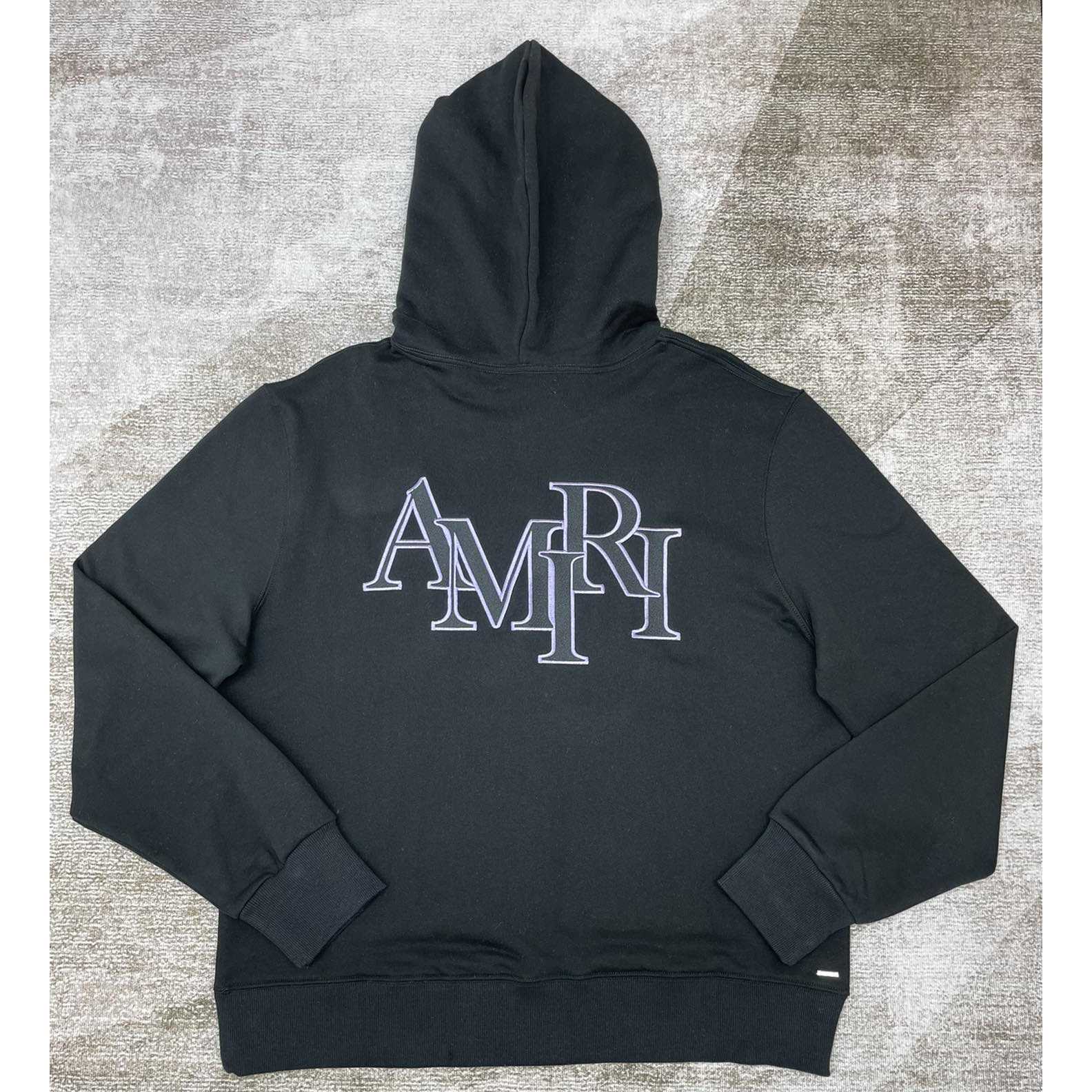 Amiri Staggered Hoodie - DesignerGu