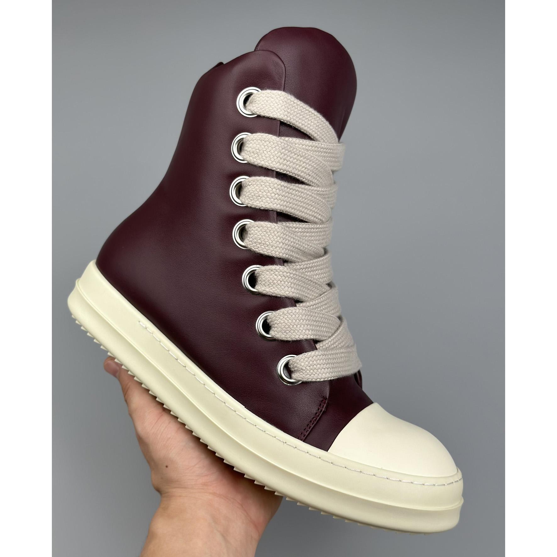 Rick Owens High-Top Sneakers - DesignerGu