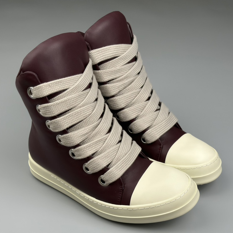 Rick Owens High-Top Sneakers - DesignerGu