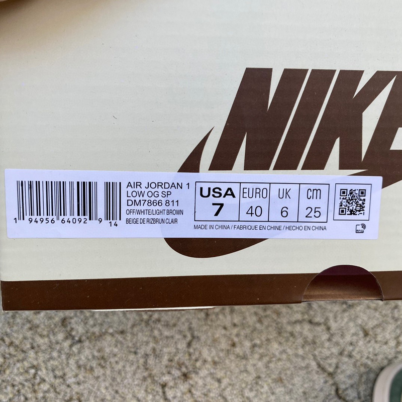 Air Jordan 1 x Travis Scott TS Sneaker     DM7866-811 - DesignerGu