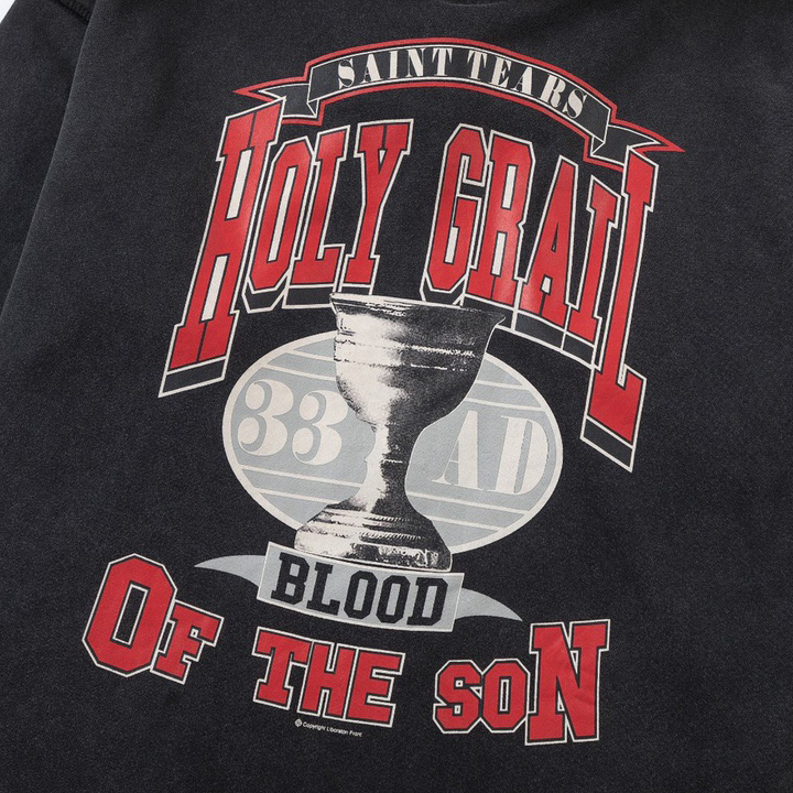 Saint Michael x  Denim Tears Holy Grail Hoodie - DesignerGu