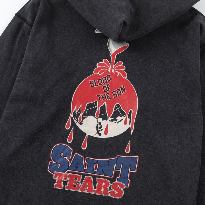 Saint Michael x  Denim Tears Holy Grail Hoodie - DesignerGu