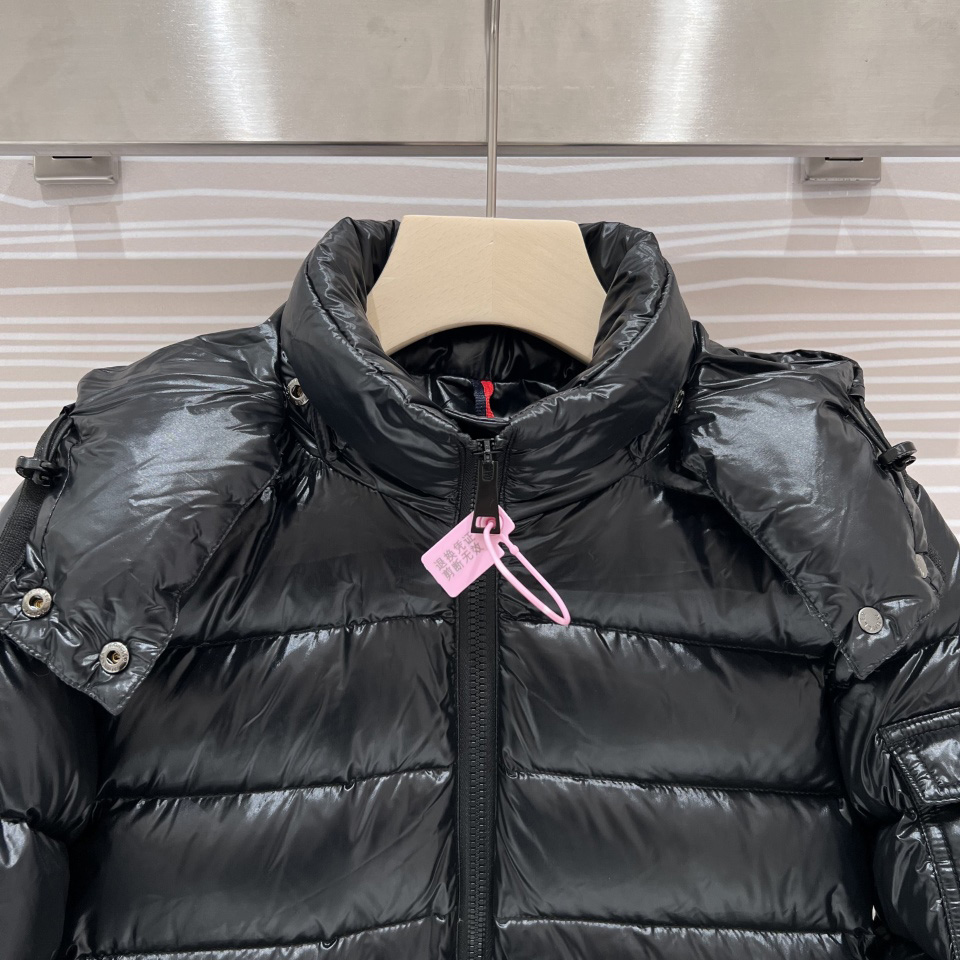 Moncler Moka Long Down Jacket - DesignerGu