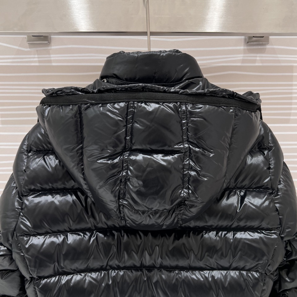 Moncler Moka Long Down Jacket - DesignerGu