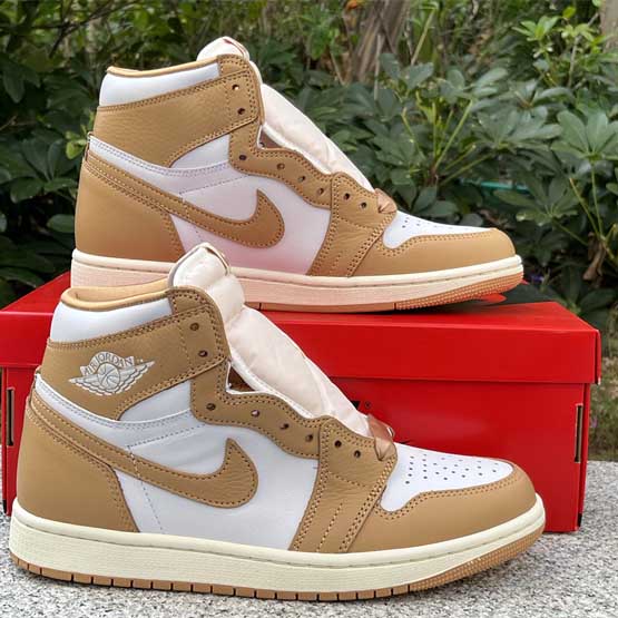 Air Jordan 1 High OG WMNS “Praline” Sneaker   FN6622-201 - DesignerGu