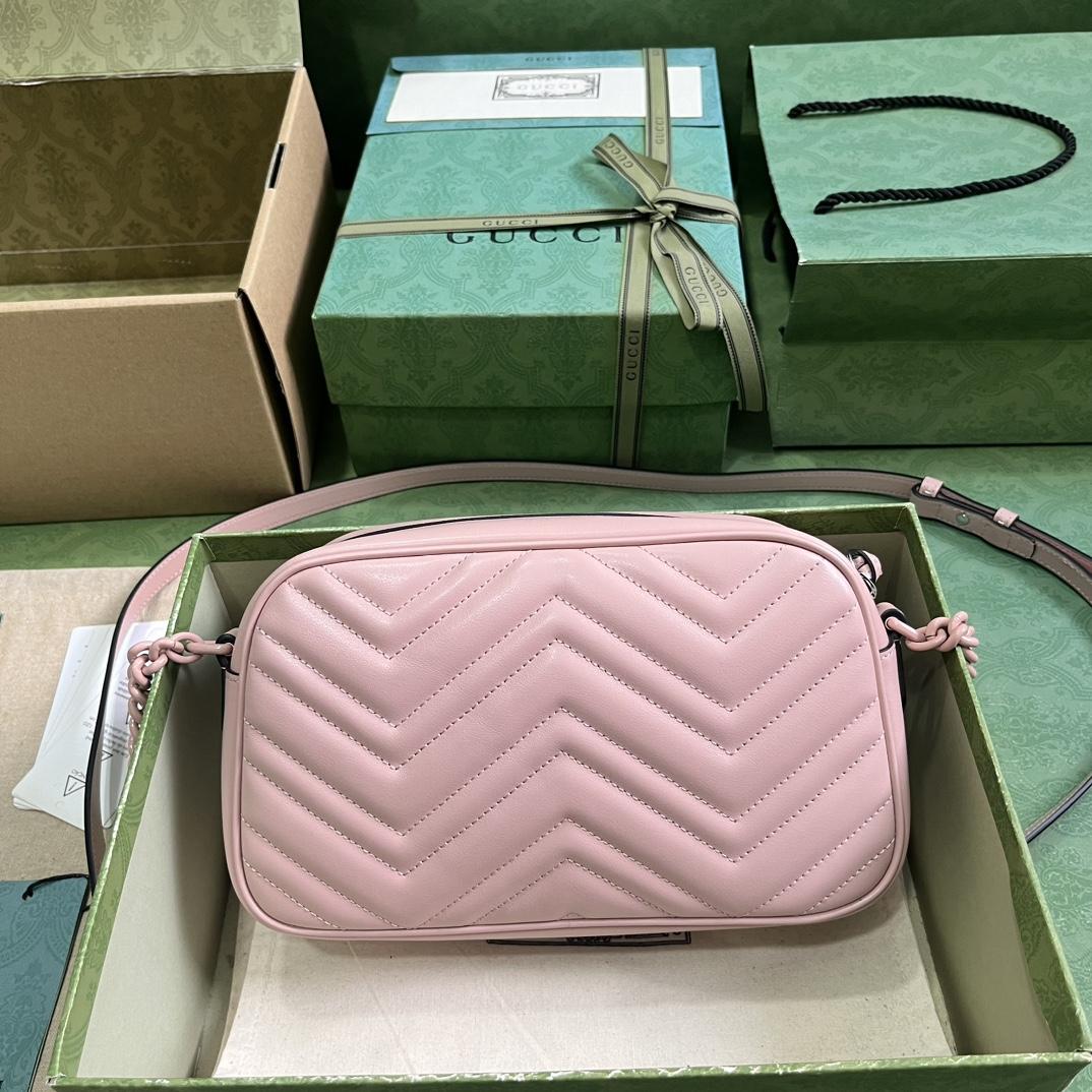 Gucci GG Marmont Small Shoulder Bag(24*13*7cm) - DesignerGu