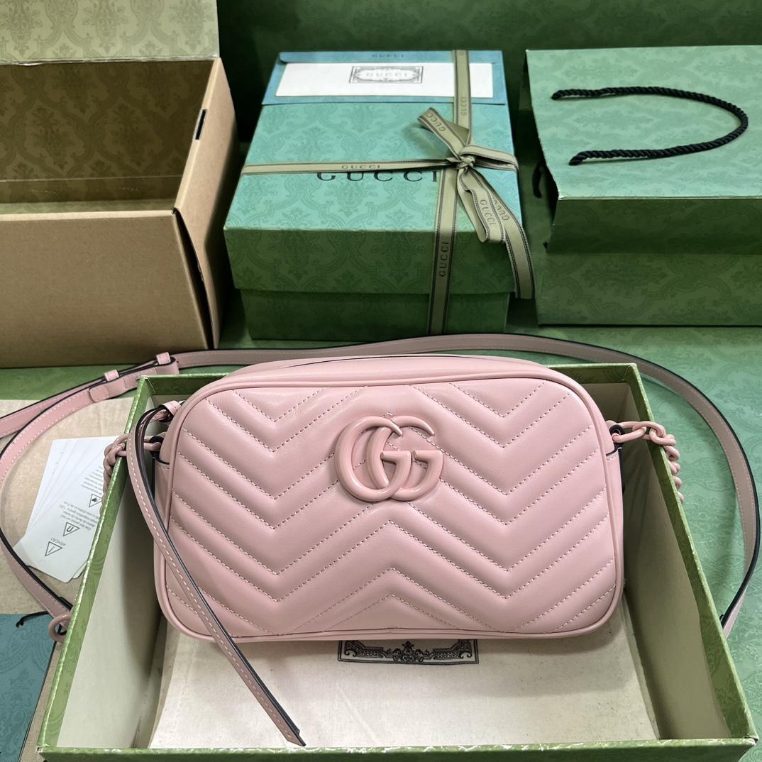 Gucci GG Marmont Small Shoulder Bag(24*13*7cm) - DesignerGu