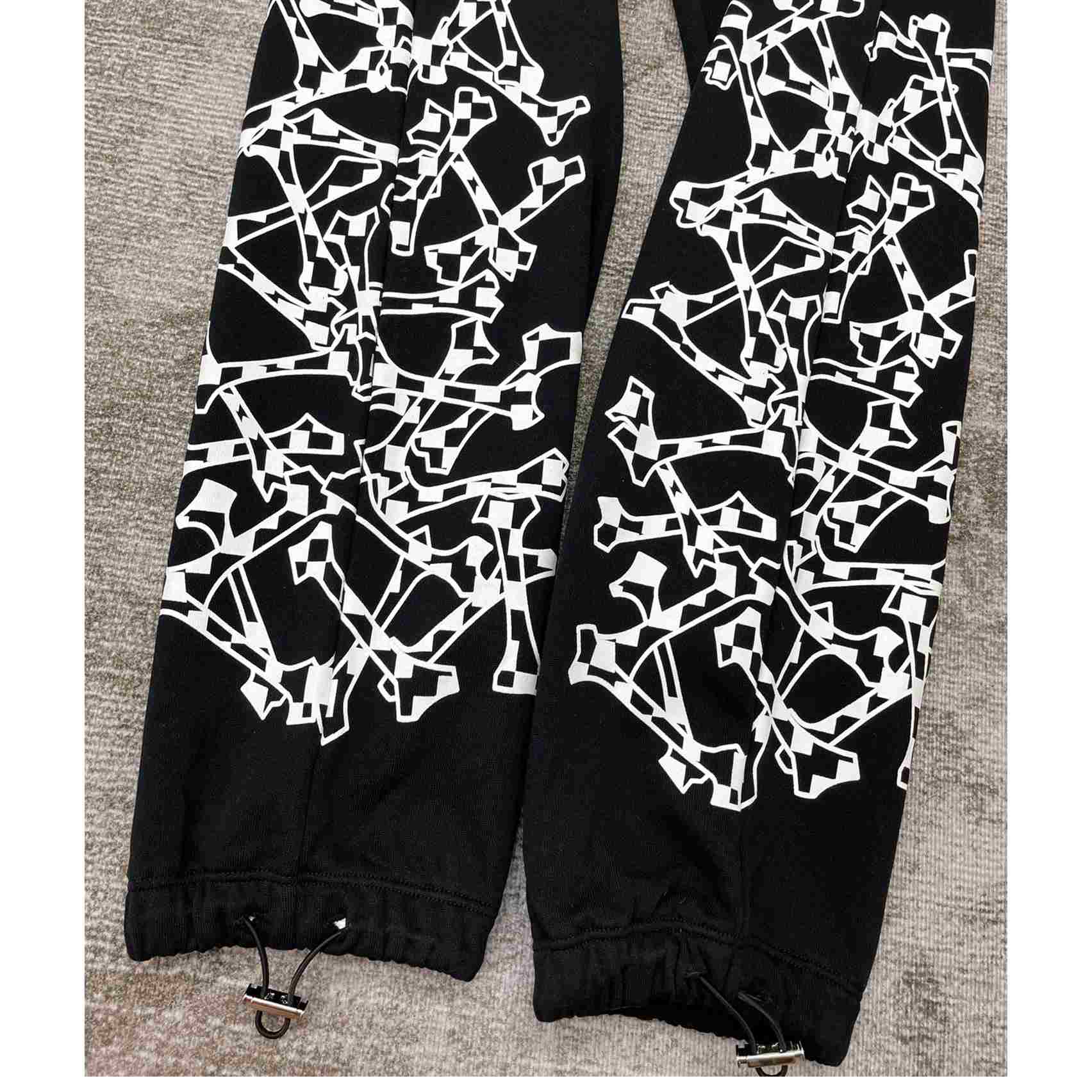 Amiri Checkered Bones Sweatpant - DesignerGu