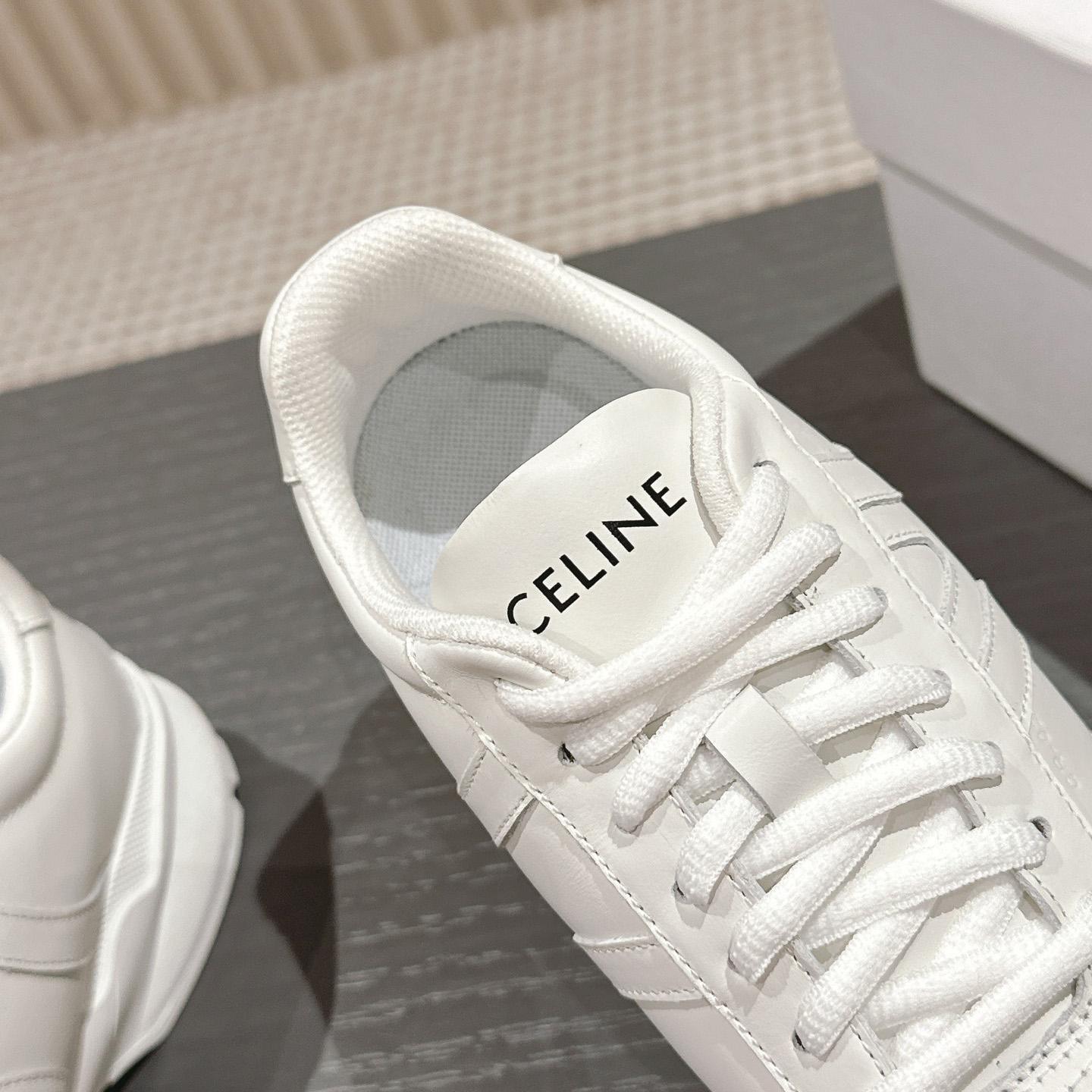 Celine Runner CR-01 Low Lace-up Sneaker In Calfskin - DesignerGu