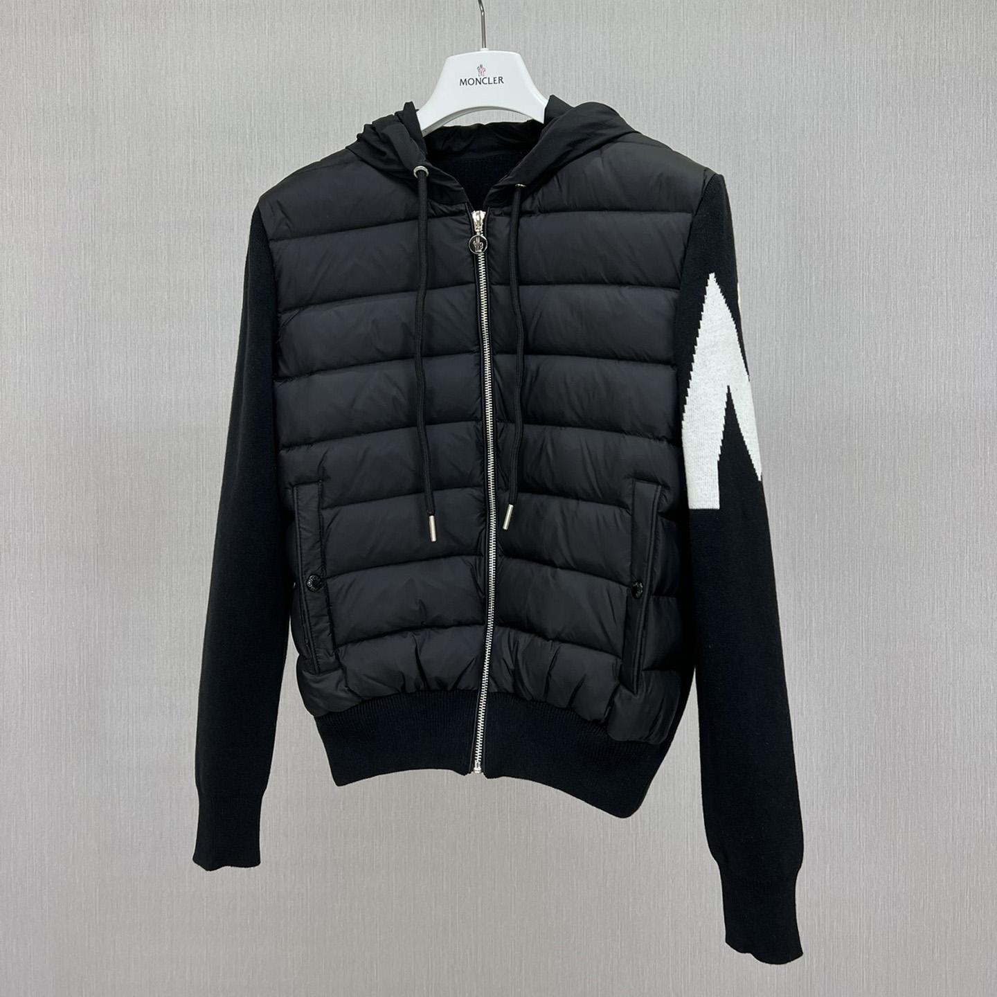 Moncler Padded Hooded Cardigan - DesignerGu