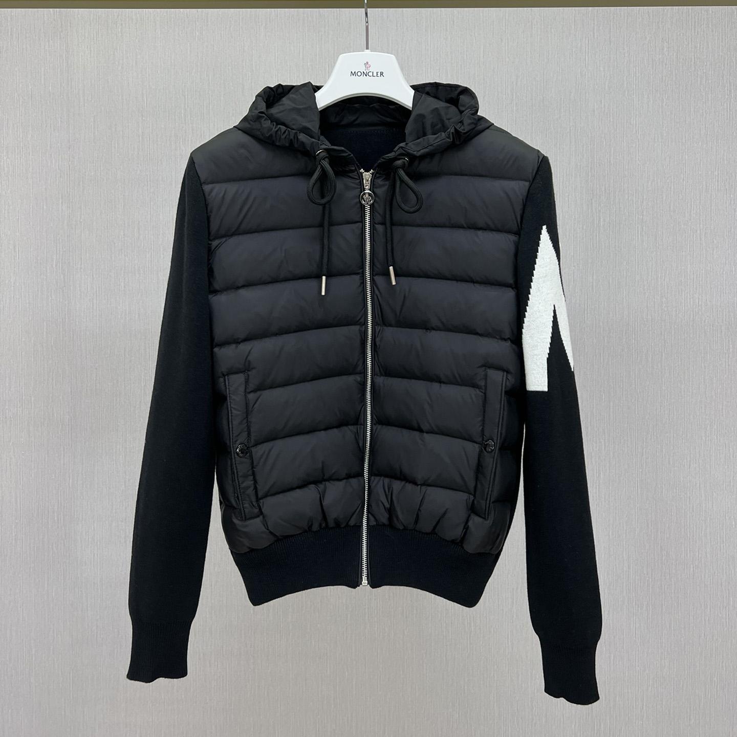 Moncler Padded Hooded Cardigan - DesignerGu