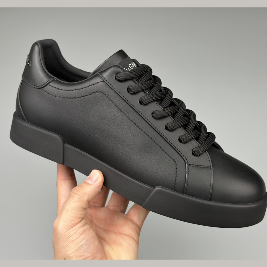 Dolce & Gabbana Calfskin Portofino sneakers - DesignerGu