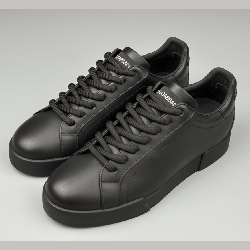 Dolce & Gabbana Calfskin Portofino sneakers - DesignerGu