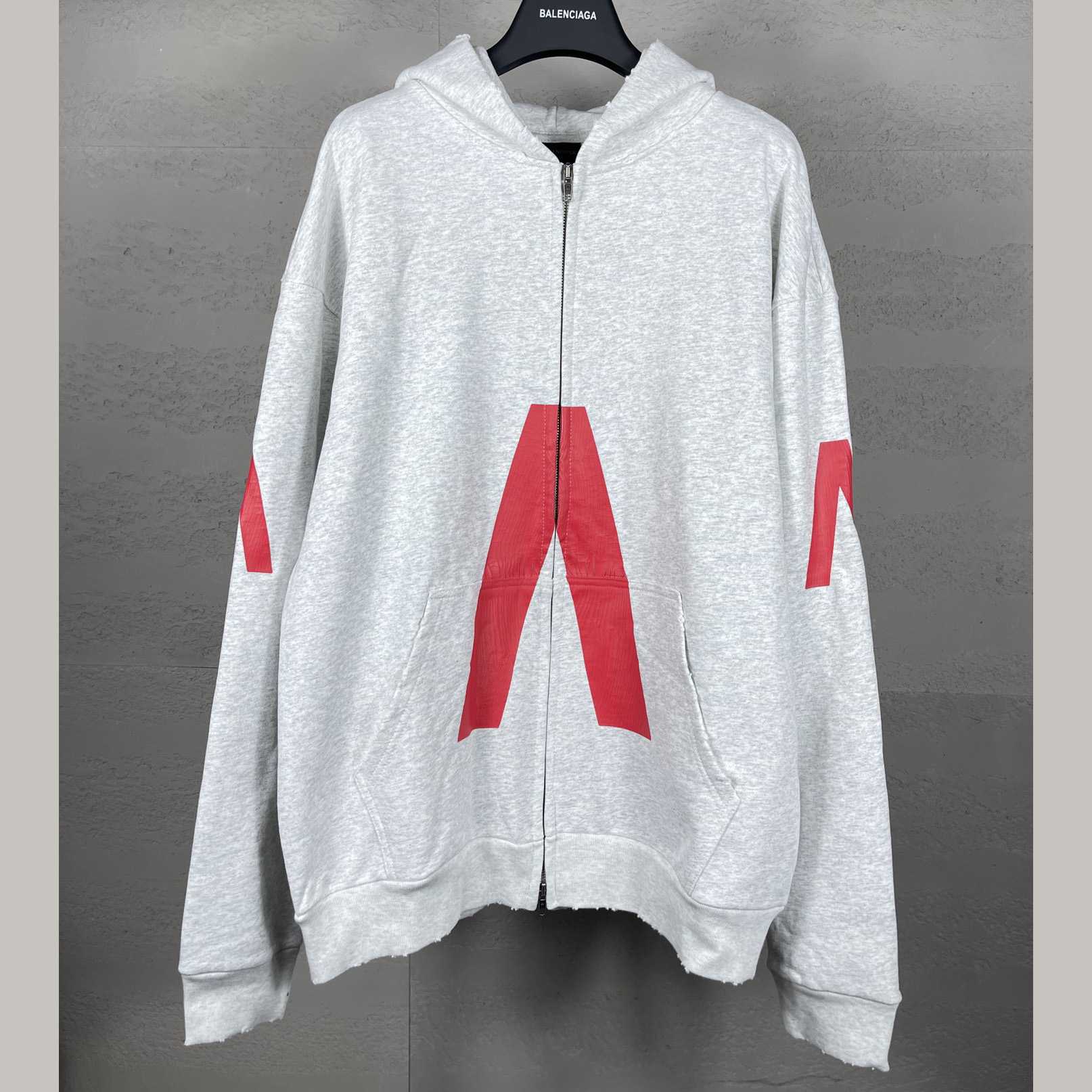 Balenciaga Music | Archive Series Connected Zip-Up Hoodie  - DesignerGu