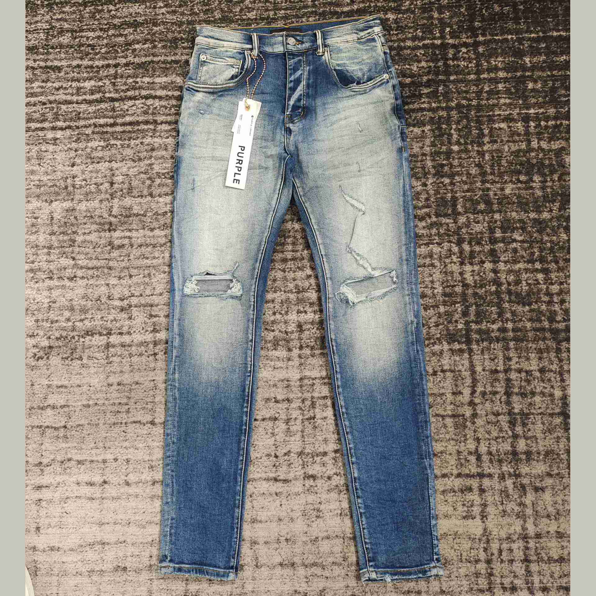 Purple-Brand Slim-Fit Jeans   0073 - DesignerGu
