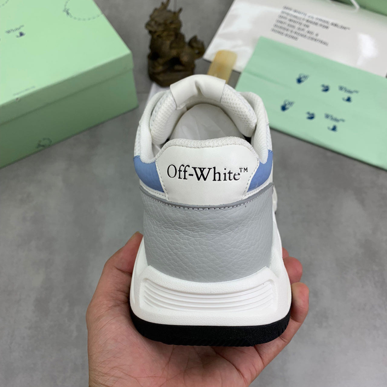 Off-White Kick Off Lace-up Sneakers - DesignerGu