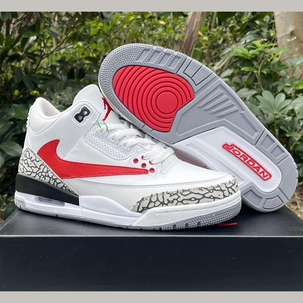Air Jordan 3 “White Cement Reimagined” Basketball Shoes       CT8532-158  - DesignerGu