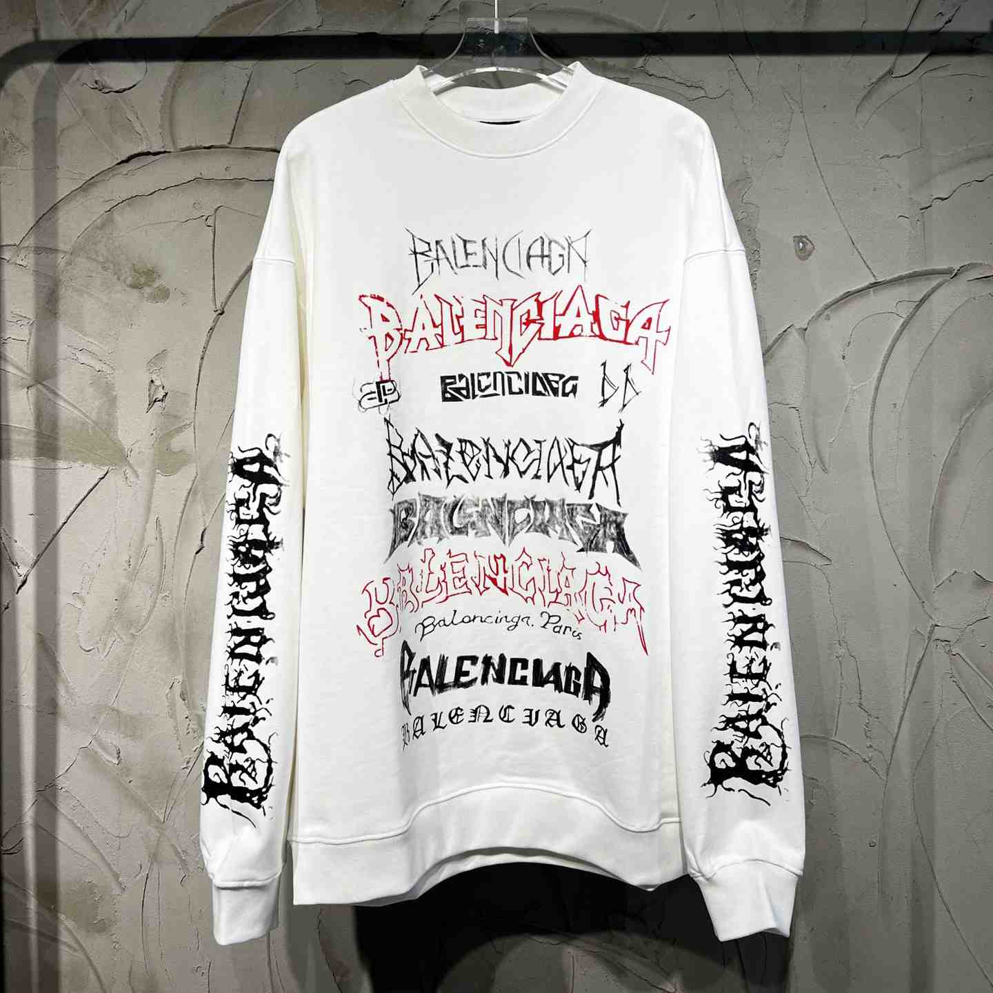 Balenciaga Cotton Sweatshirt - DesignerGu