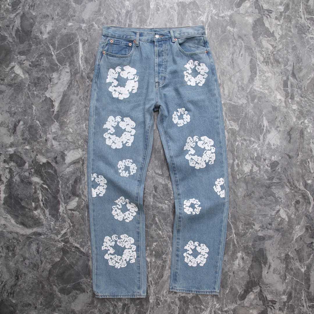 Denim Tears x Levi's Cotton Wreath Jean - DesignerGu