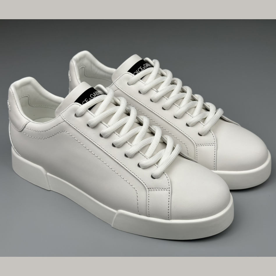 Dolce & Gabbana Calfskin Portofino sneakers - DesignerGu