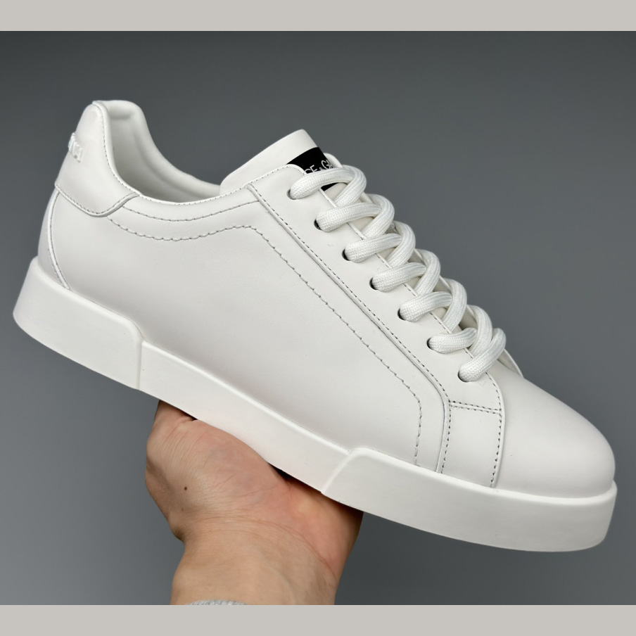 Dolce & Gabbana Calfskin Portofino sneakers - DesignerGu