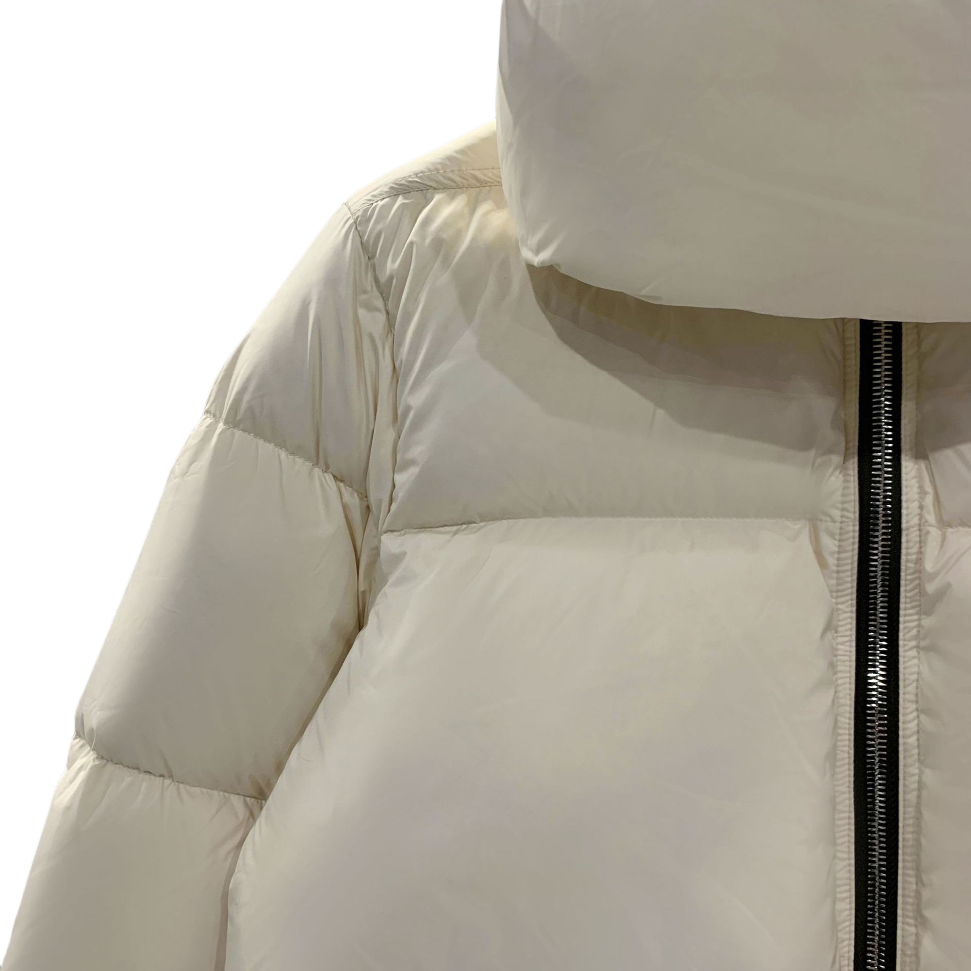 Rick Owens Short Nylon Down Jacket - DesignerGu