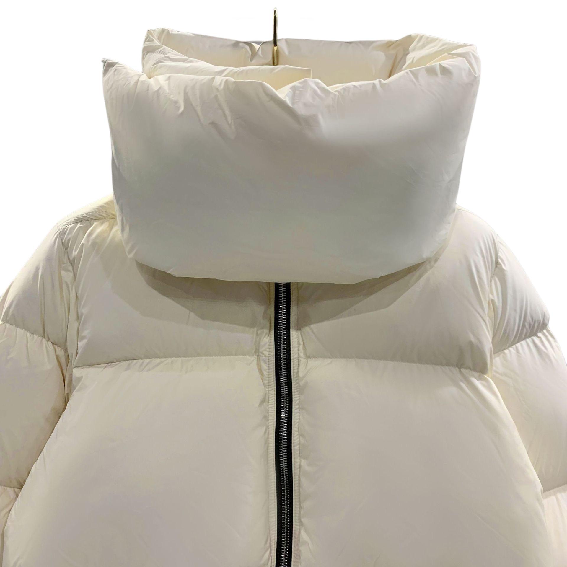 Rick Owens Short Nylon Down Jacket - DesignerGu