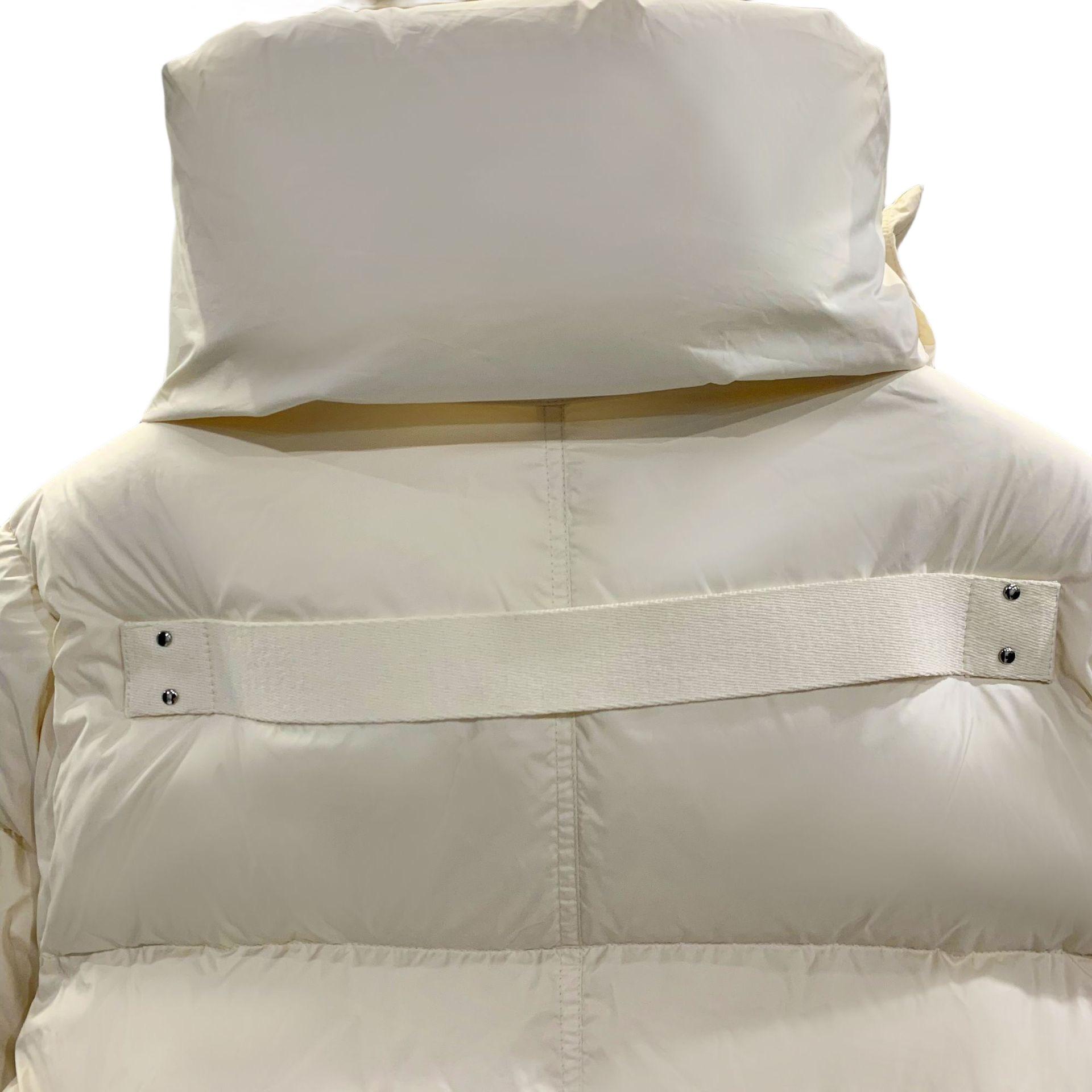 Rick Owens Short Nylon Down Jacket - DesignerGu