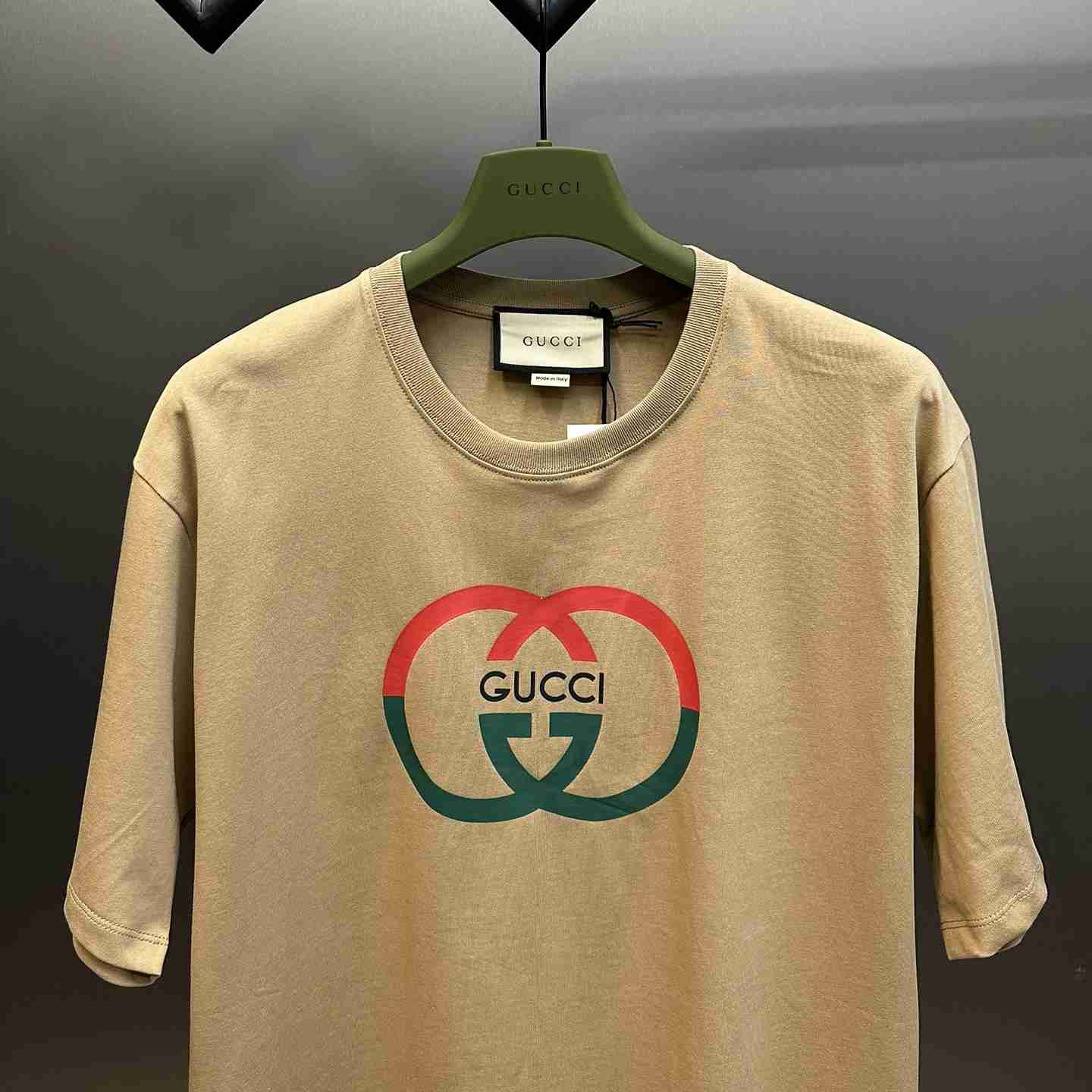 Gucci Cotton Jersey Printed T-shirt - DesignerGu