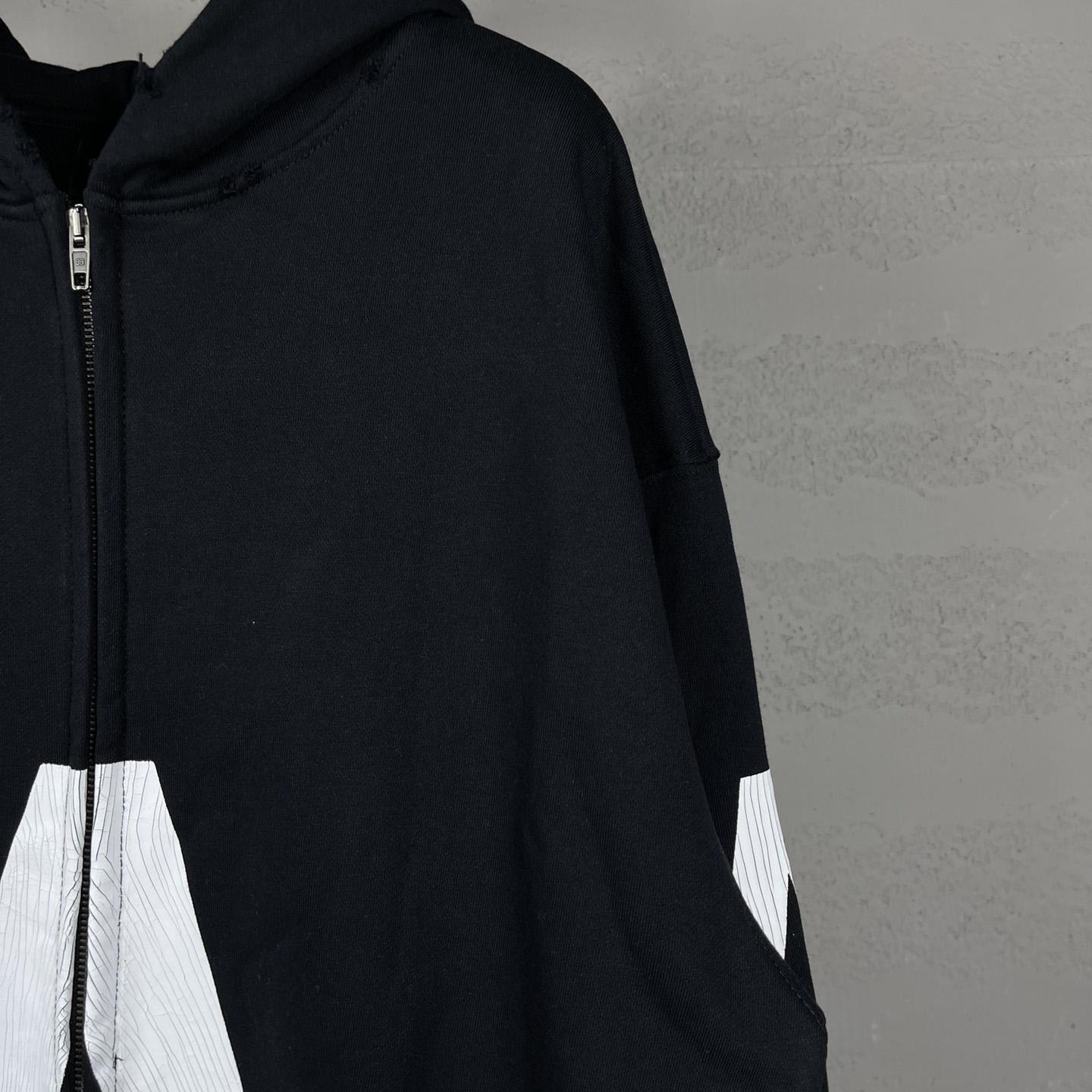 Balenciaga Music | Archive Series Connected Zip-Up Hoodie  - DesignerGu