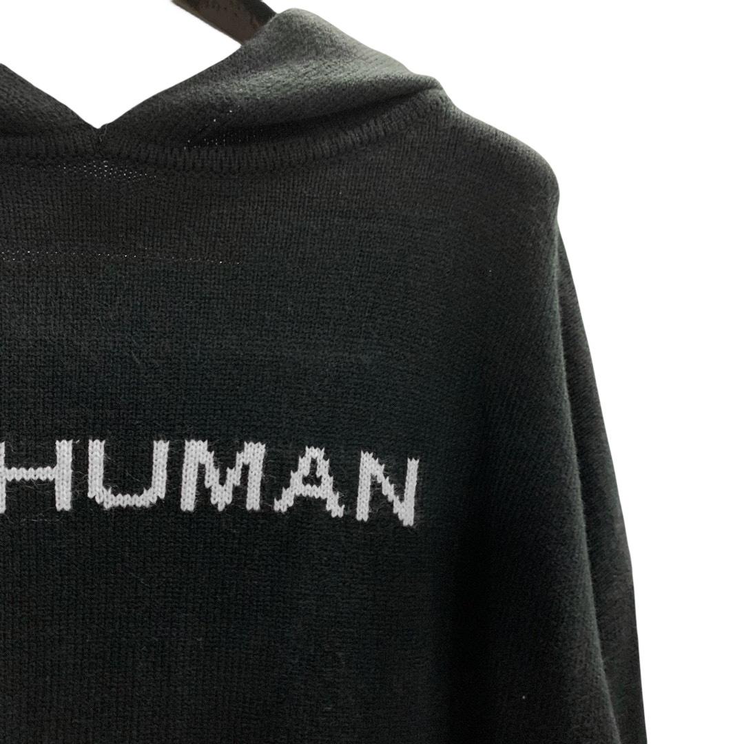 Rick Owens intarsia-knit Pullover Hoodie - DesignerGu