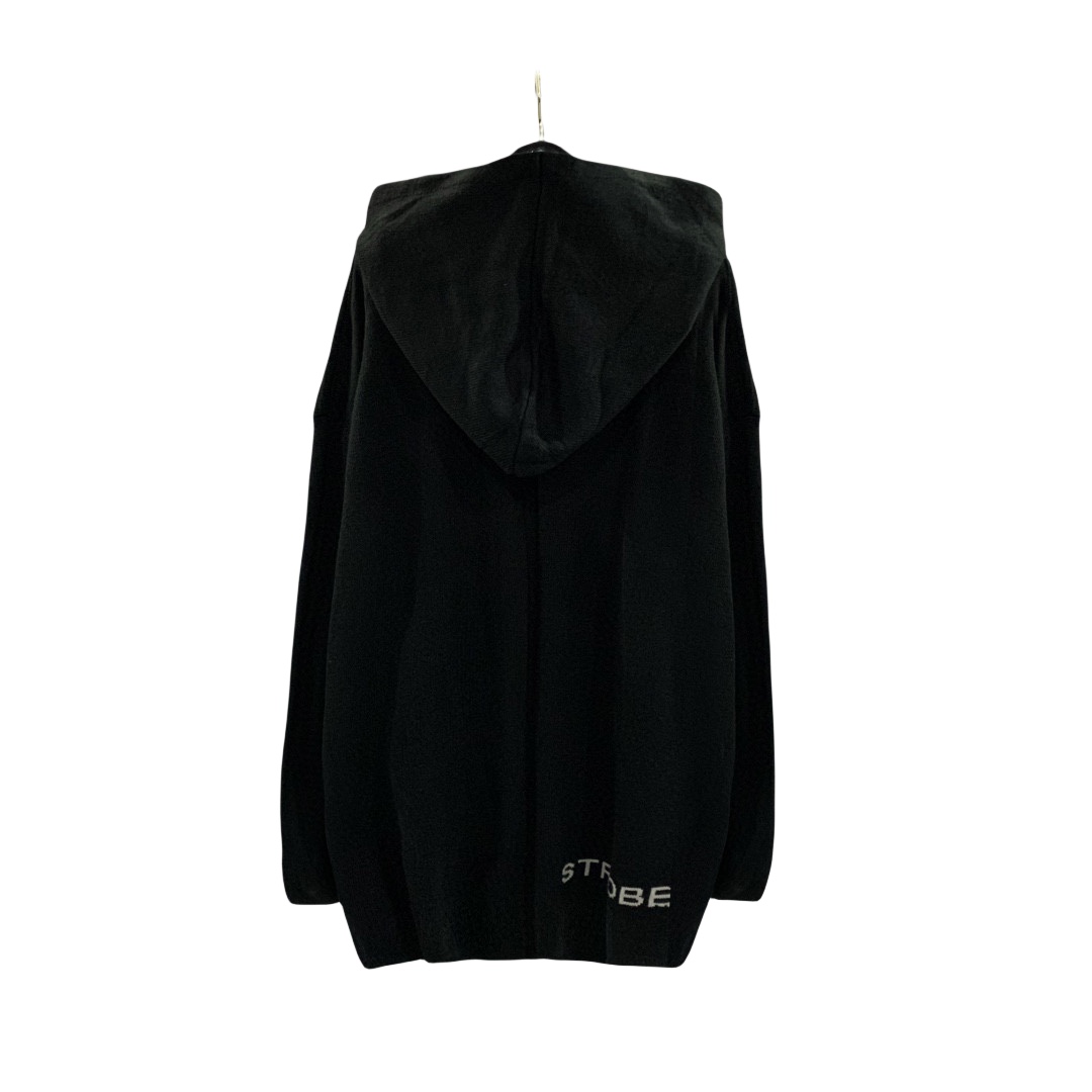 Rick Owens intarsia-knit Pullover Hoodie - DesignerGu