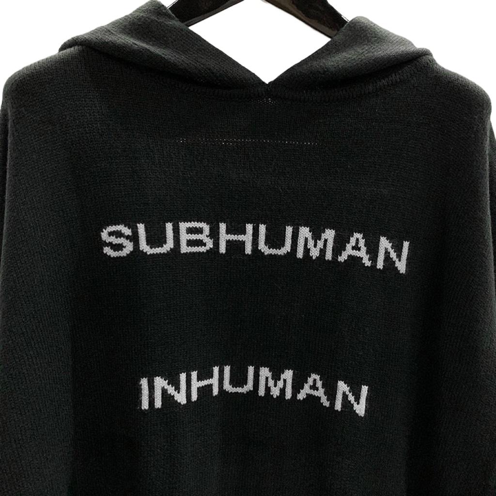 Rick Owens intarsia-knit Pullover Hoodie - DesignerGu