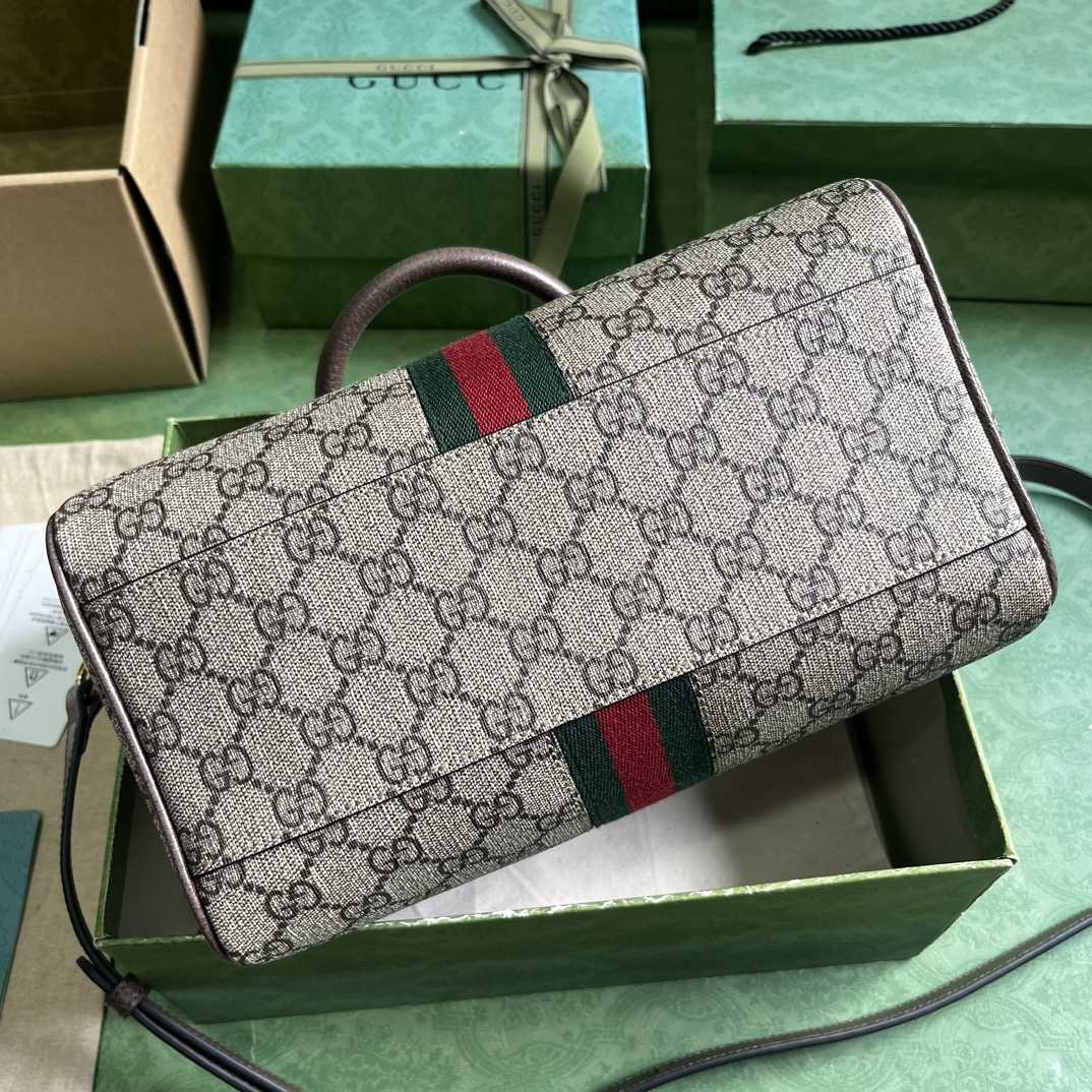 Gucci Ophidia GG Small Top Handle Bag - DesignerGu