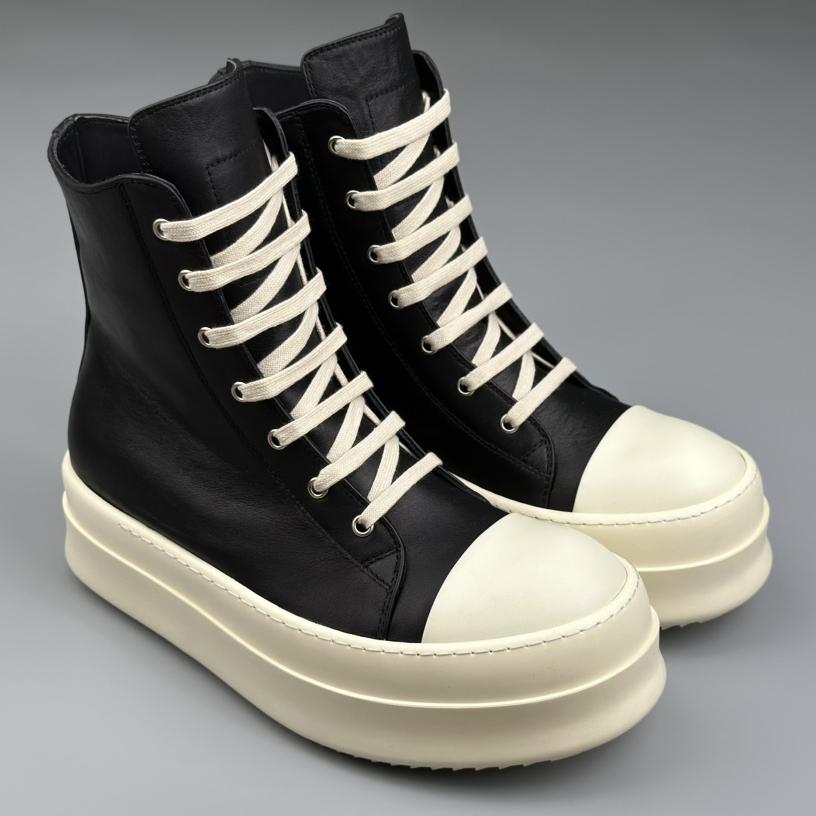 Rick Owens High-Top Sneakers - DesignerGu