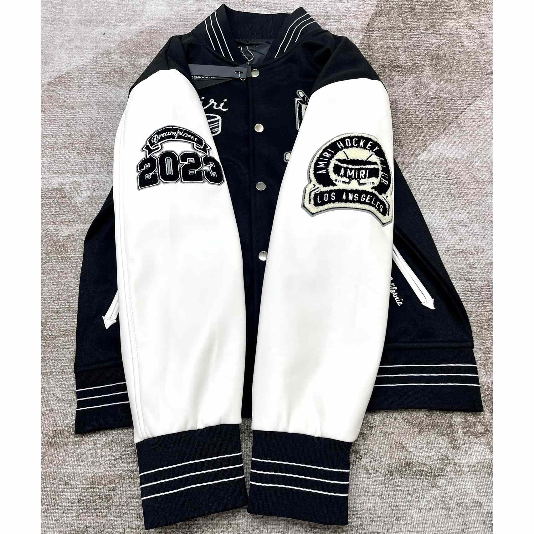 Amiri Hockey Varsity Bomber - DesignerGu