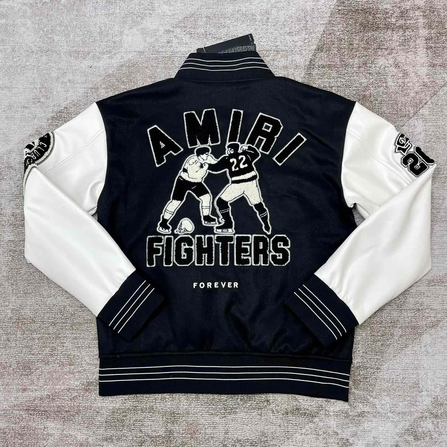 Amiri Hockey Varsity Bomber - DesignerGu