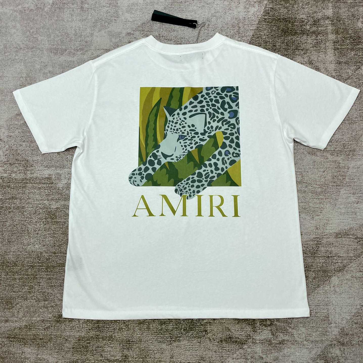 Amiri Leopard Tee - DesignerGu