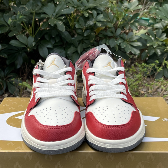  Air Jordan 1 Low SE “Year of the Dragon” Sneaker   FJ5735-100 - DesignerGu