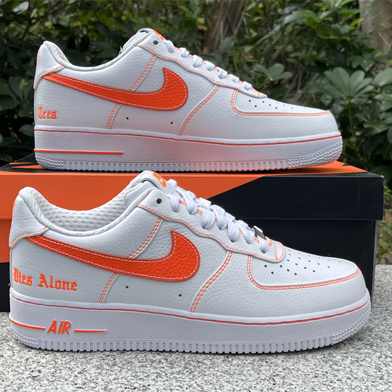 VLONE xNike Air Force 1Low orang Sneaker      AA5360-100 - DesignerGu