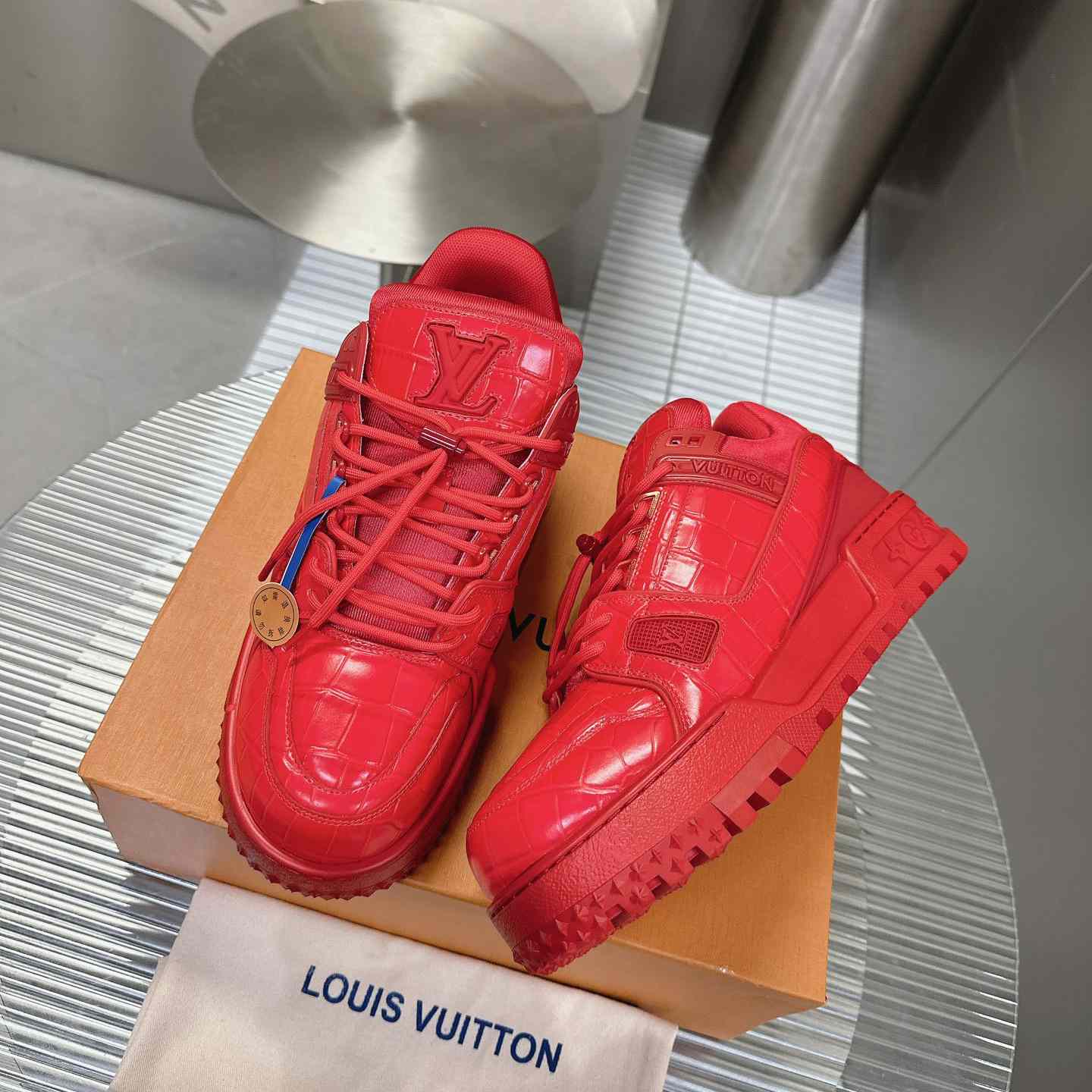 Louis Vuitton LV Trainer Maxi Sneaker   1ACN1M - DesignerGu