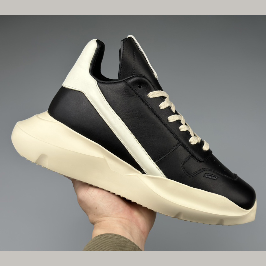 Rick Owens Geth Runner Low-top Sneakers - DesignerGu