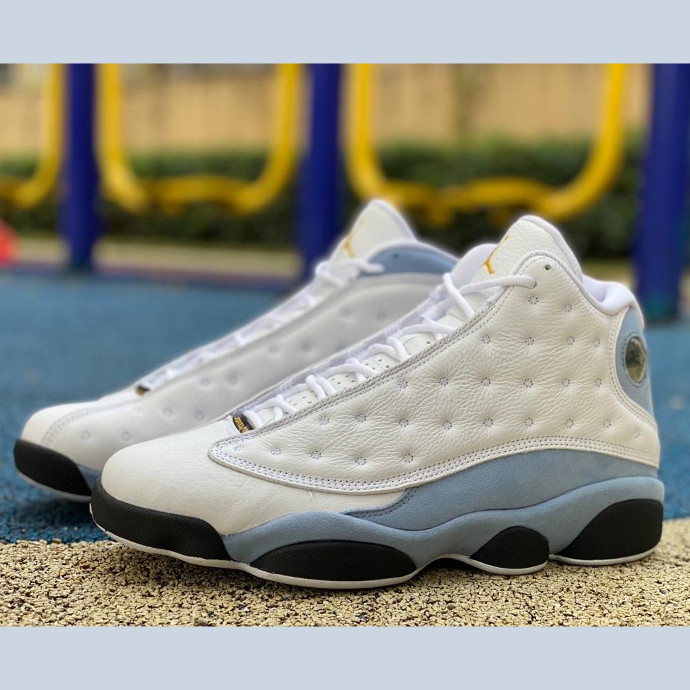 Air Jordan 13 “Blue Grey” Sneakers     414571-170 - DesignerGu