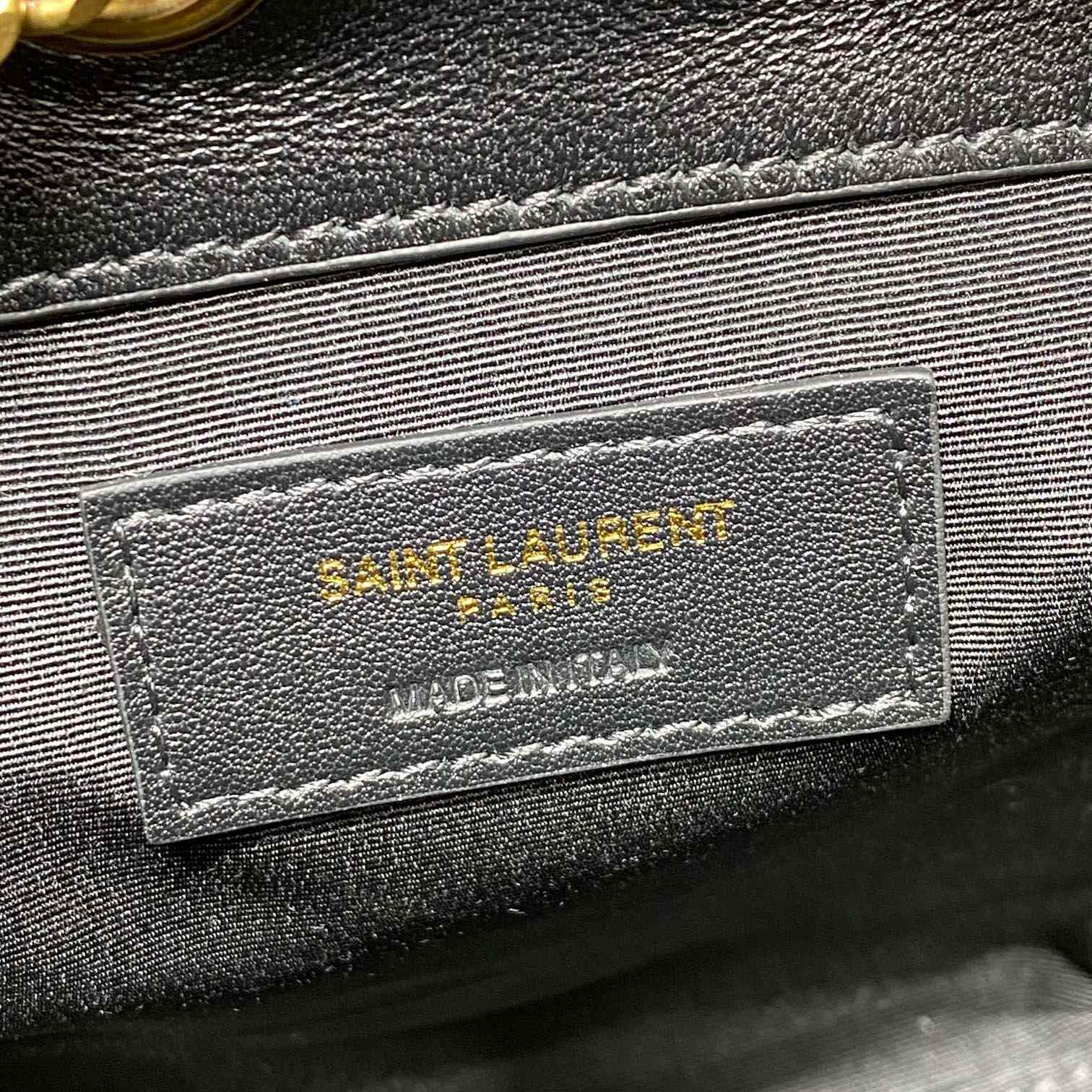 Saint Laurent Joe Mini Bucket Bag In Quilted Lambskin  - DesignerGu