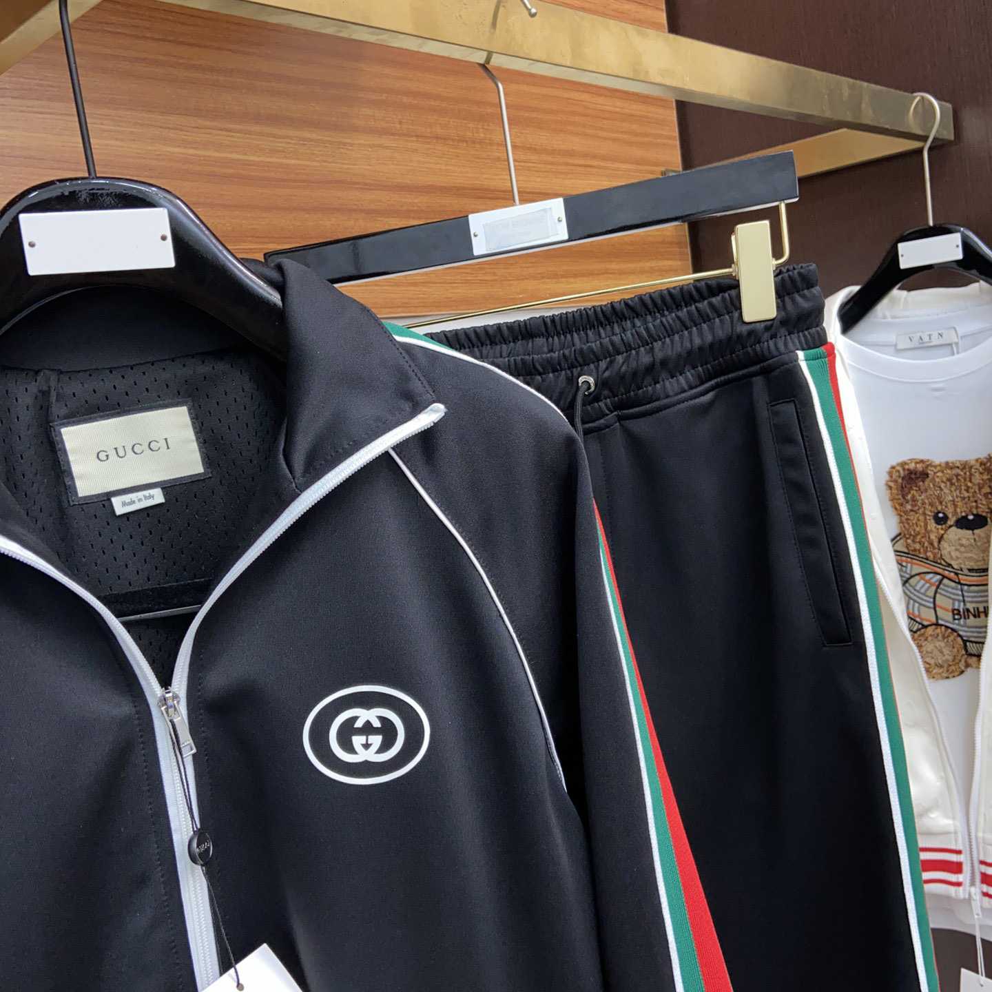 Gucci GG Jersey Cotton Tracksuits - DesignerGu